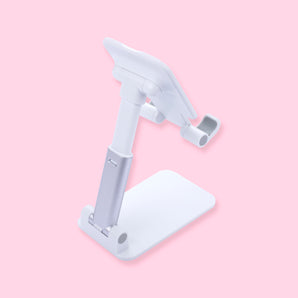 Foldable Phone Holder - White - Stationery Pal