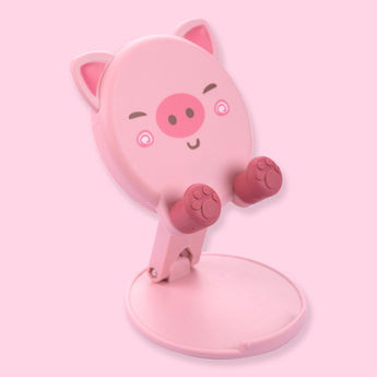 Foldable Piggy Phone Holder - Stationery Pal