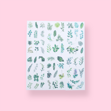 Foliage Washi Stickers - Set of 6 - Stationery Pal
