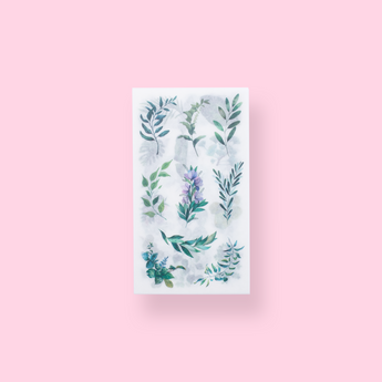 Foliage Washi Stickers - Set of 6 - Stationery Pal