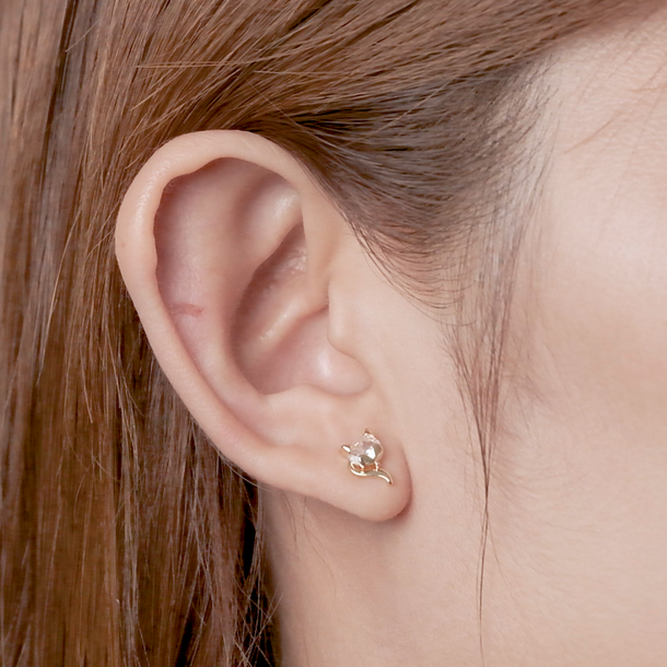 Fox Diamond Earrings