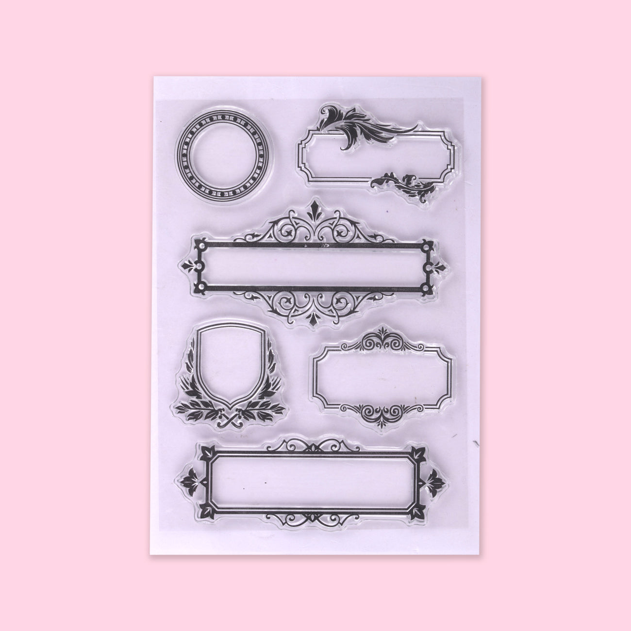 Frame Clear Stamp — Stationery Pal