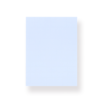 Free Cut Sticky Memo Pad - Sky Blue - Stationery Pal