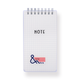 Gimen Ring Notepad - Grid - Stationery Pal