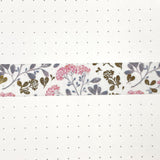 Gold Foil Washi Tape - Flower and Leaf - Stationery Pal