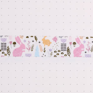 Gold Foil Washi Tape - Rabbit - Stationery Pal