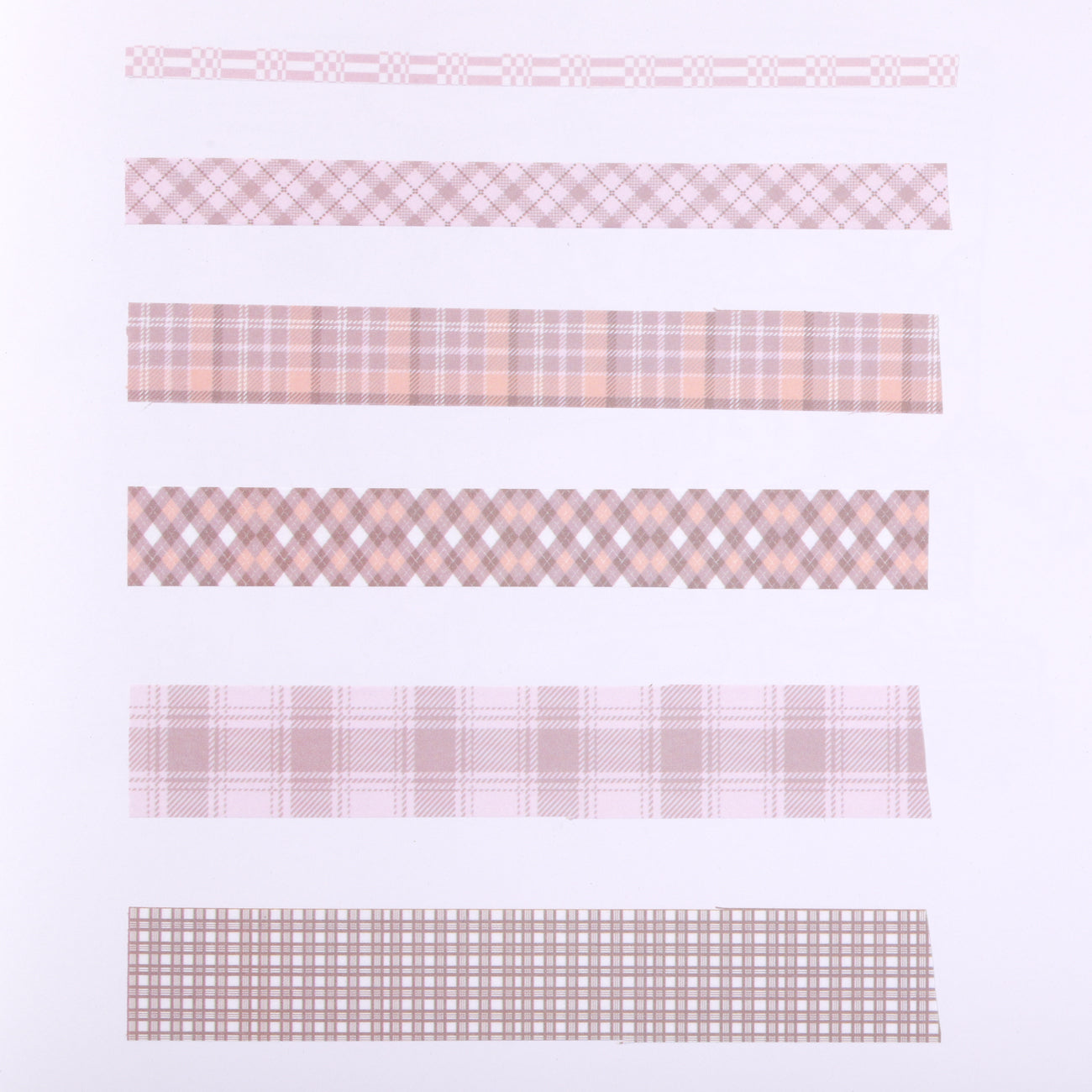 Set of 3 Mini Check List Pastel Washi Tape – Tape Gang