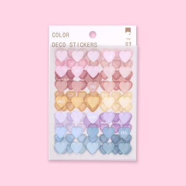 Heart Aesthetic Summer Deco Sticker - Stationery Pal