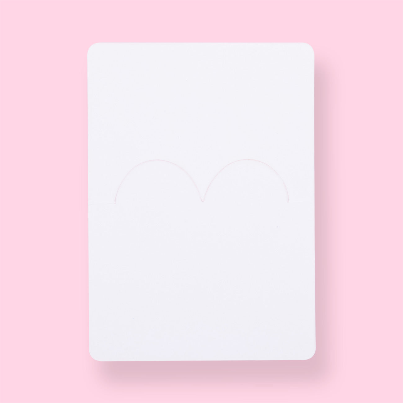 Heart Greeting Card With Envelope - Best Wishes