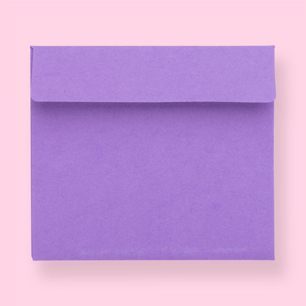 Heart Greeting Card With Envelope - Purple