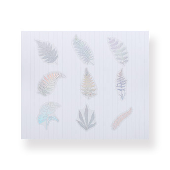 Holographic Sticker Pack - Leaves - Stationery Pal