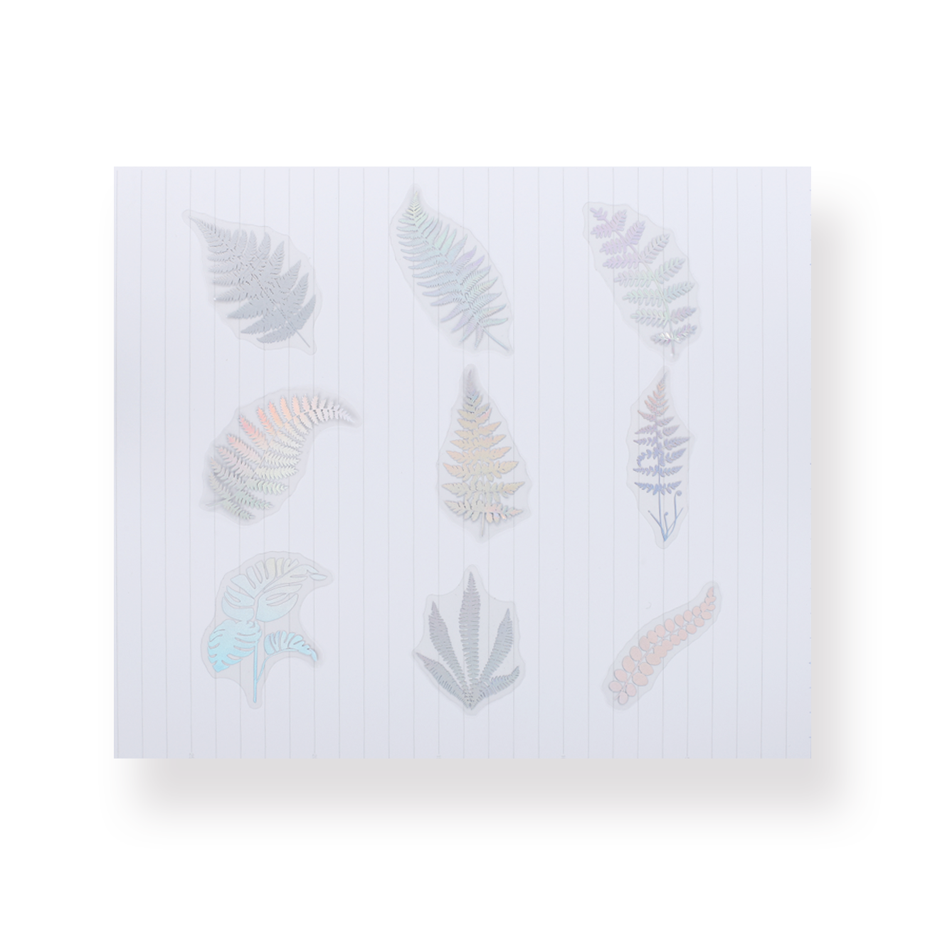Holographic Sticker Pack - Leaves - Stationery Pal