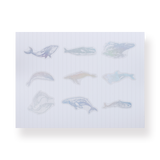 Holographic Sticker Pack - Whale - Stationery Pal