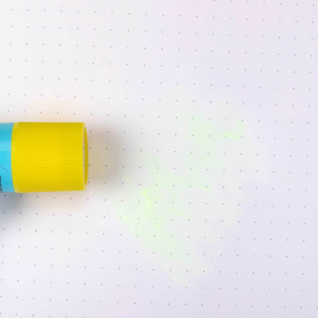 Tombow Kieiro Pit Neon Yellow Glue Stick - Limited Blue