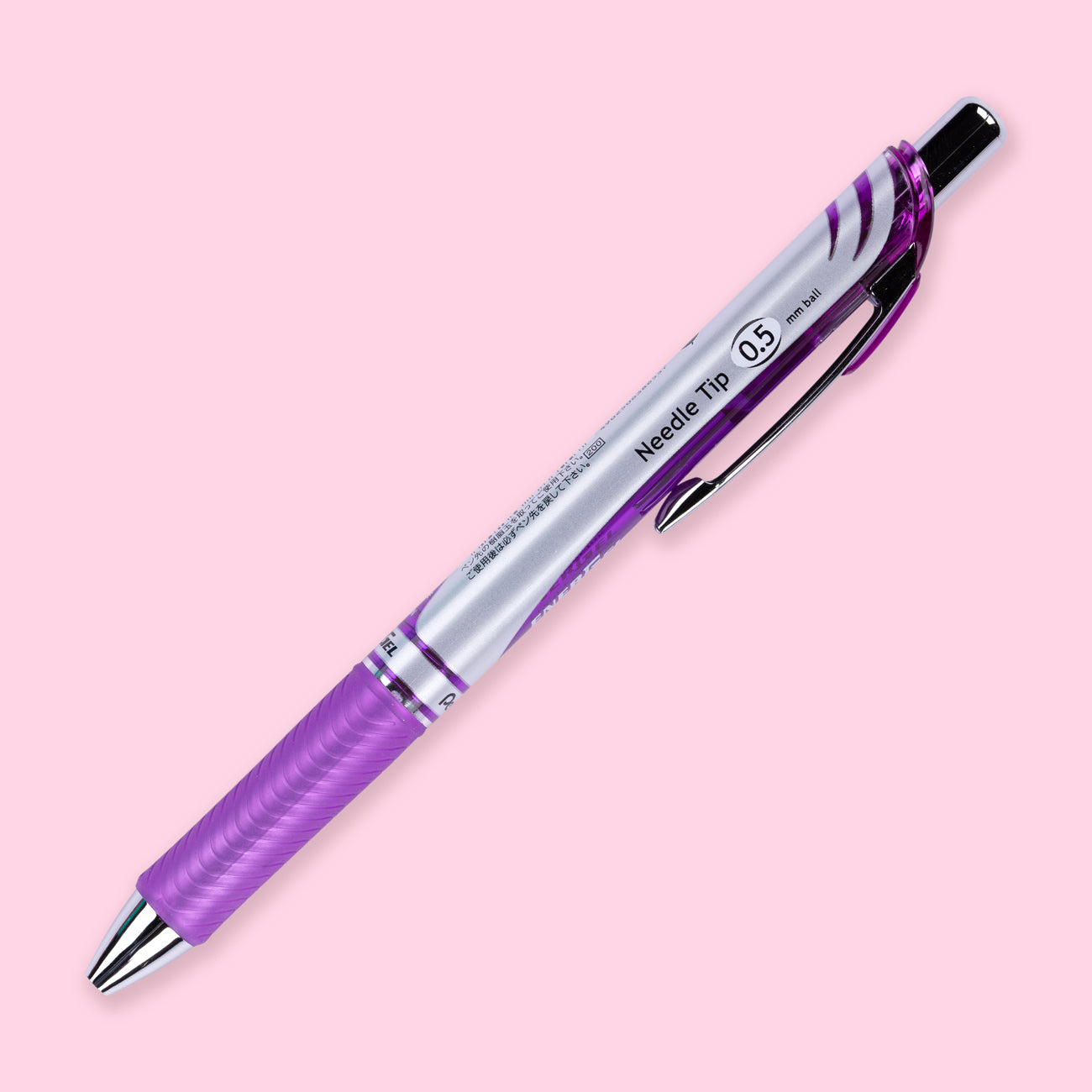  Pentel EnerGel RTX Gel Pen - Conical - 0.5 mm - Violet