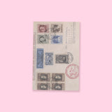 Vintage Scrapbooking Paper Pad - Postal - Stationery Pal