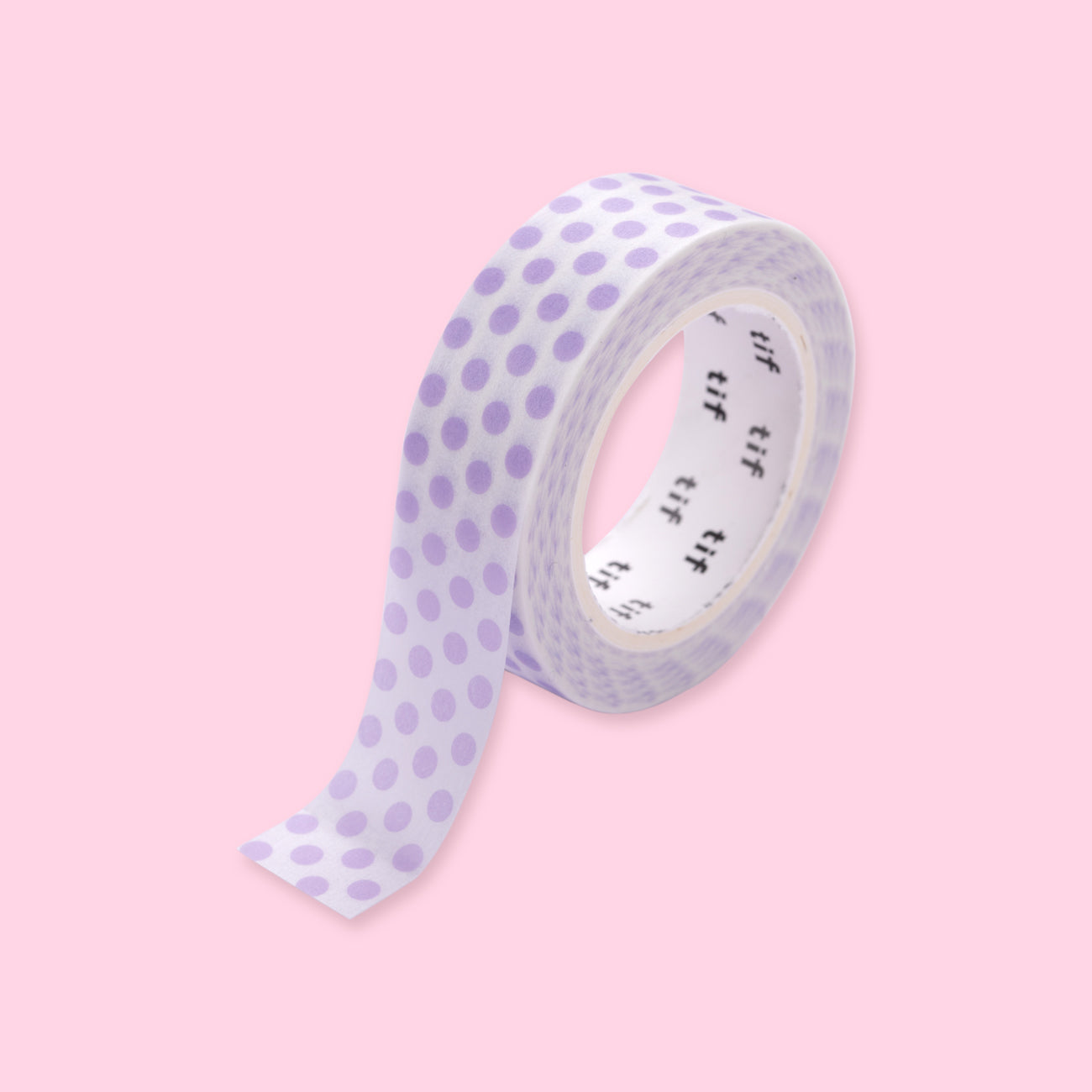 Polka Dot Washi Tape - Lilac