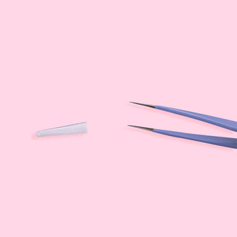 Macaron Straight Pointed Tweezer - Purple