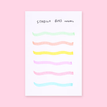 Stabilo Boss Pastel Highlighter - Pink Blush - Stationery Pal