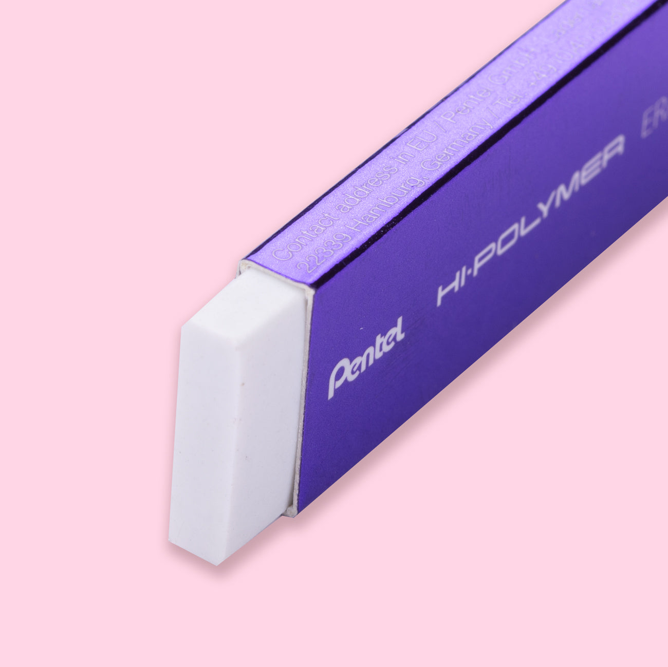 Pentel Slim Hi-Polymer Eraser - Metallic Purple