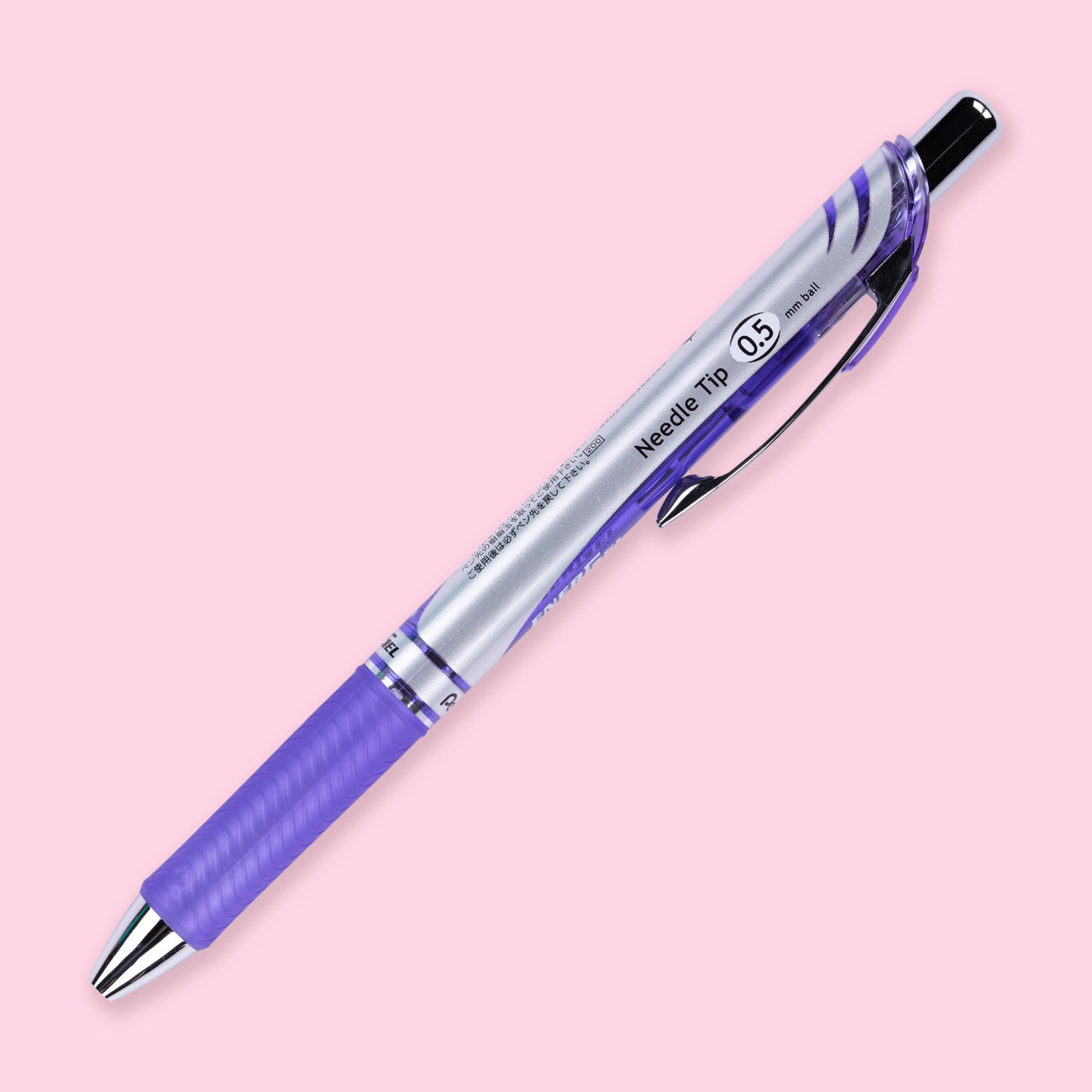 Pentel EnerGel RTX Gel Pen - Conical - 0.5 mm - Lilac
