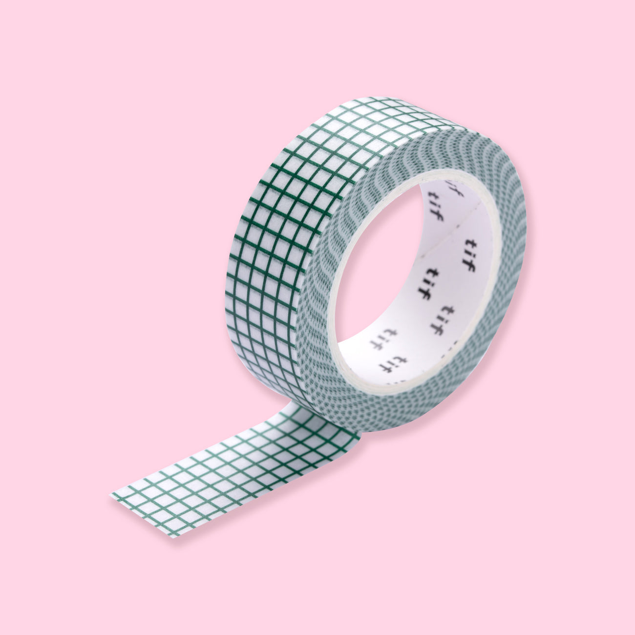 Grid Washi Tape - Green