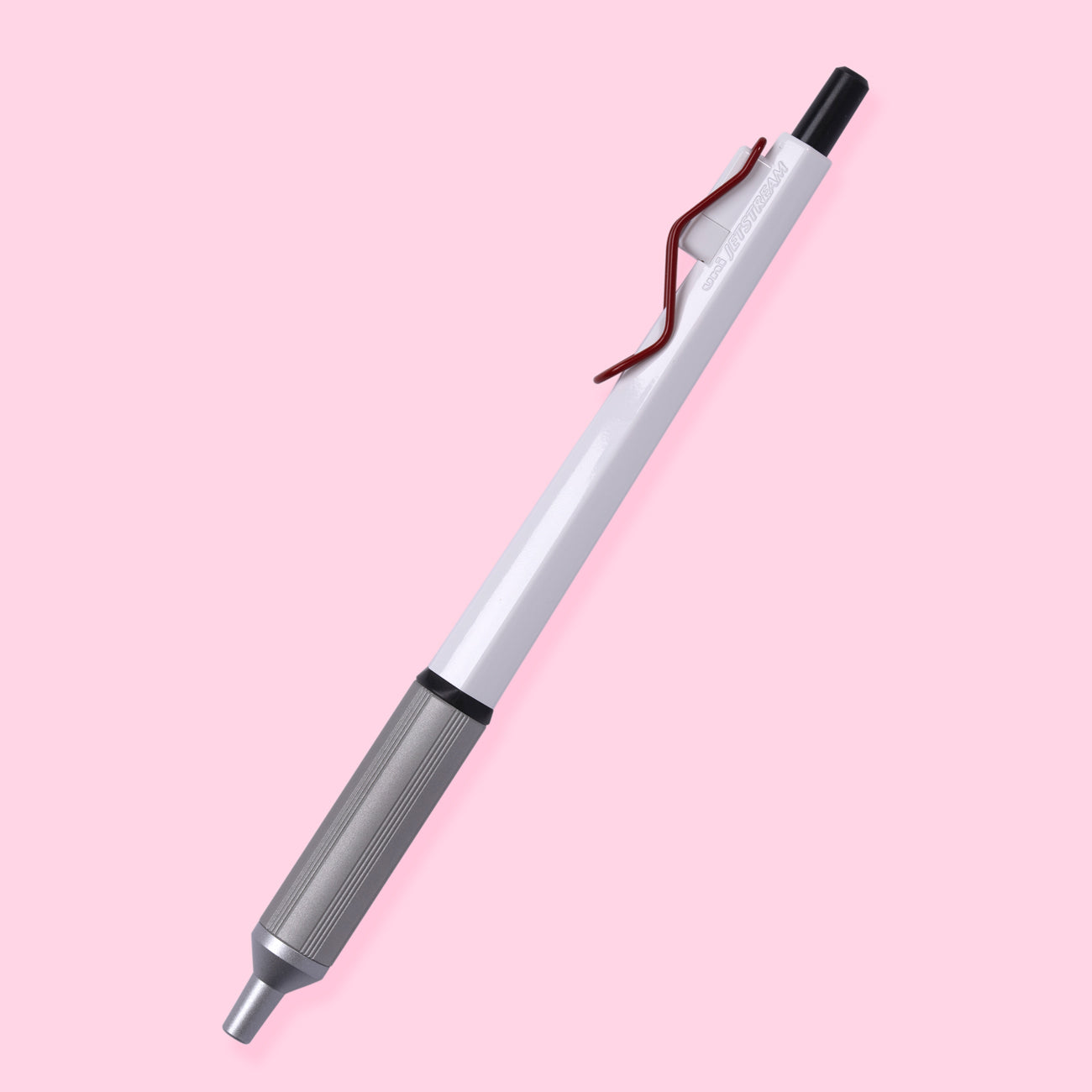 Uni Jetstream Edge Ballpoint Pen - 0.28 mm - White Red Body