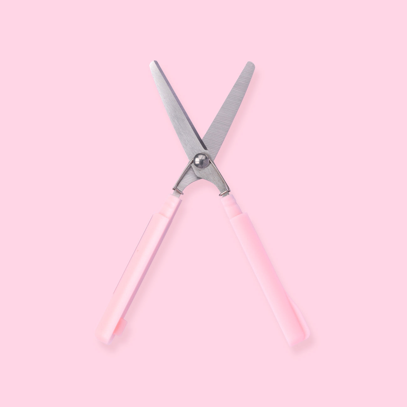 Sun-Star Stickyle Scissors - Compact Type - Pink