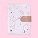 Leather Constellation Pattern Notebook - White