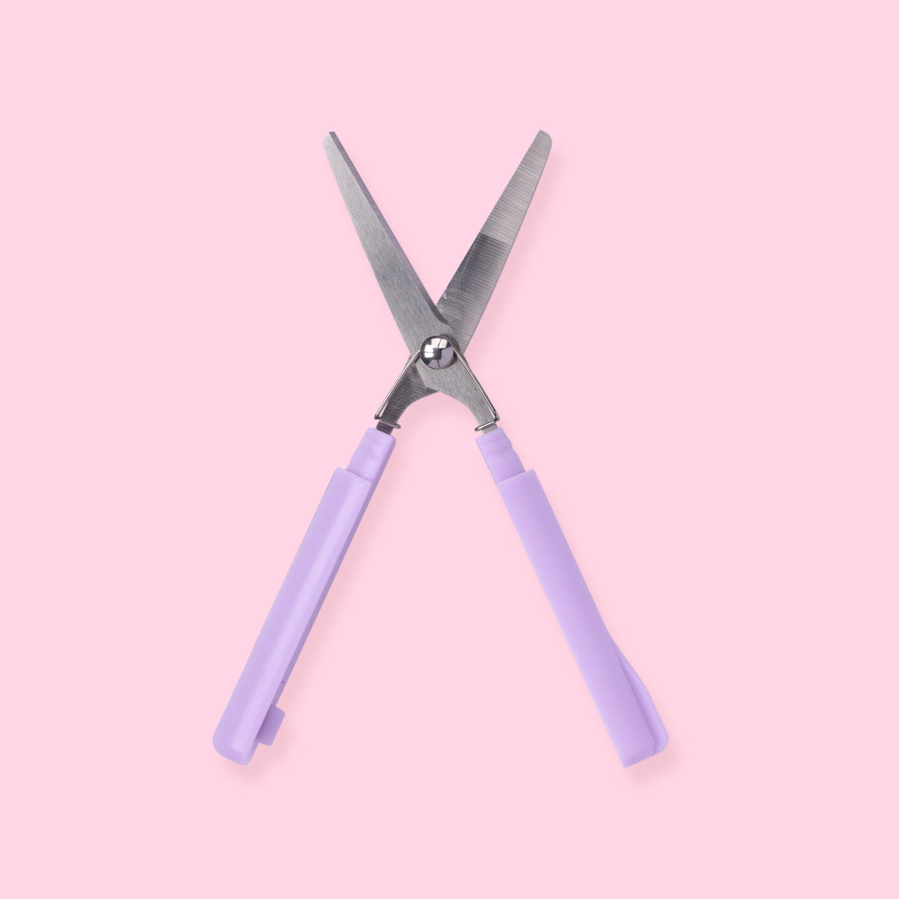 Sun-Star Stickyle Scissors - Compact Type - Purple