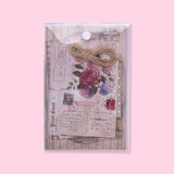 Vintage Deco Scrapbooking Paper Kit - Flower - Stationery Pal