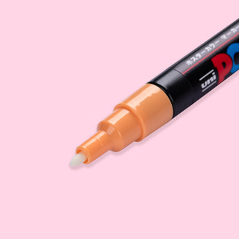 Uni Posca Paint Marker PC-3M - Fine Point - Light Orange - Stationery Pal