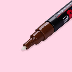 Uni Posca Paint Marker PC-3M - Fine Point - Brown - Stationery Pal