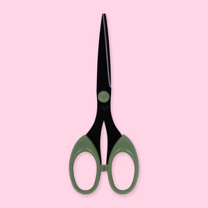 Green Stainless Steel Scissors - Stationery Pal