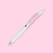 Kokuyo viviDRY Pastel Cookie Layered Retractable Gel Pen - 0.5mm - Black Ink - Pink Body 