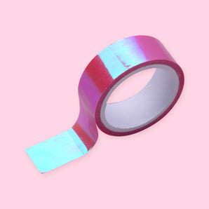 Holographic Washi Tape - Pink