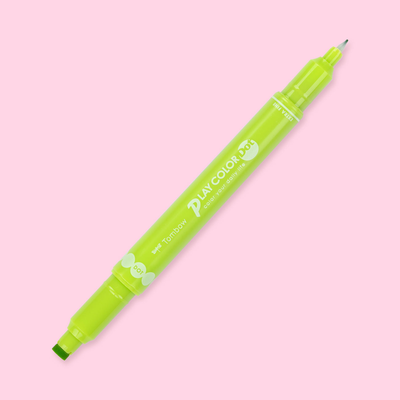 Tombow Play Color Dot Double-Sided Marker Fineliner - Apple Green