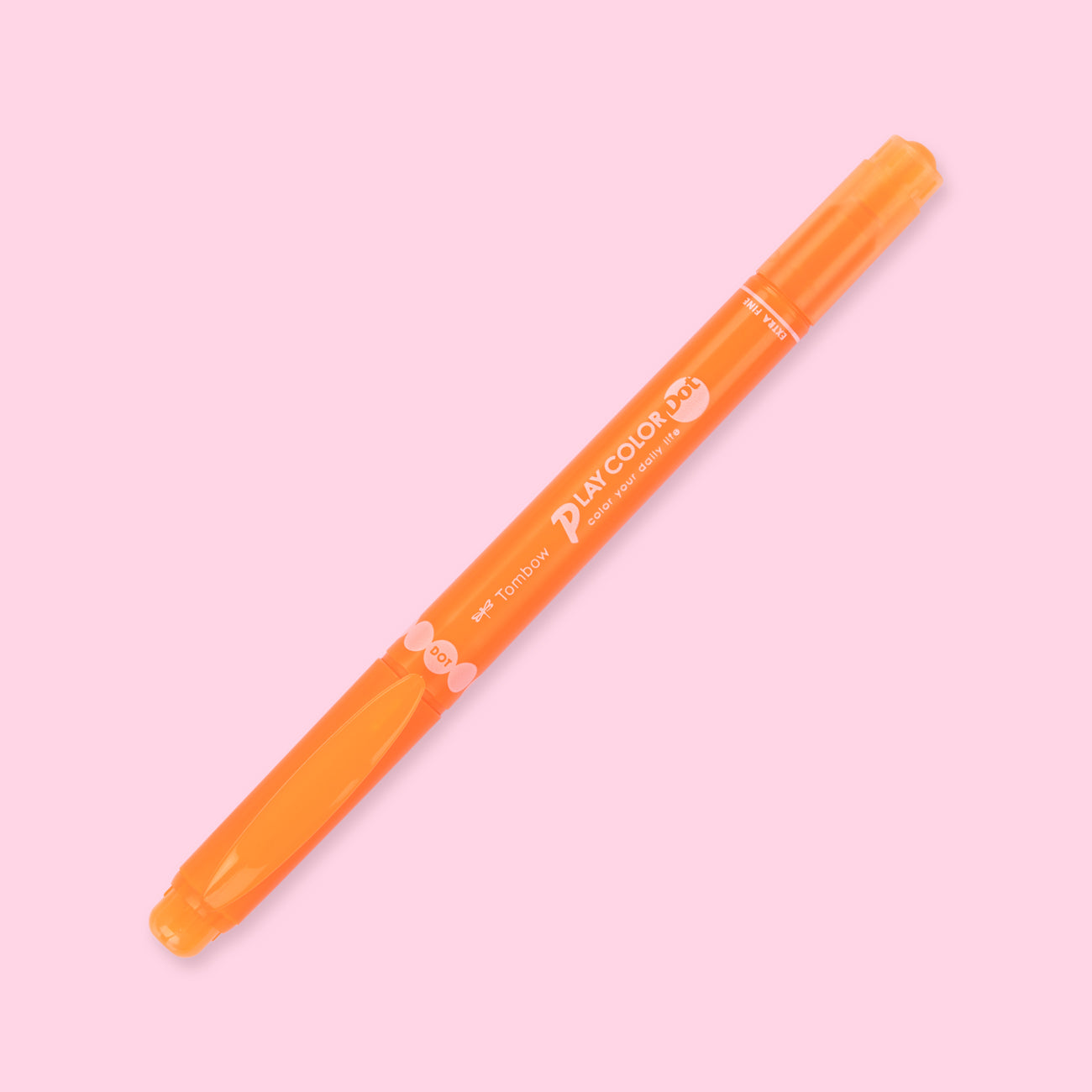 Tombow Play Color Dot WS-PD Double Sided Drawing Pen - Orange