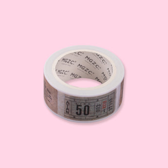 Vintage Washi Tape - Ticket - Stationery Pal