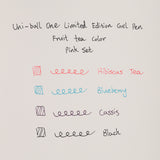 Uni-Ball One Gel Ink Ballpoint Pen Limited Edition - Fruit Tea Color - 0.38 mm - Recharge Set - Stationery Pal