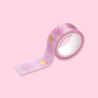 Gold Foil Sakura Washi Tape - Set of 4 - Stationery Pal