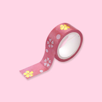 Gold Foil Sakura Washi Tape - Set of 4 - Stationery Pal