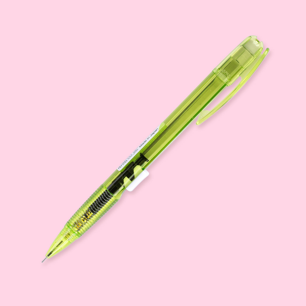 Pentel Techniclick Mechanical Pencil Side Click - 0.5mm - Green
