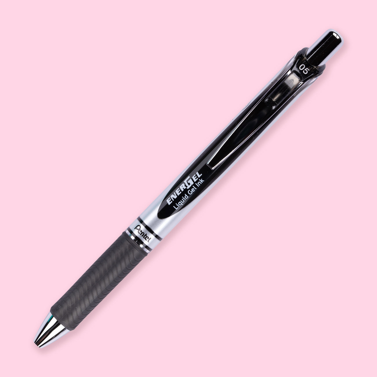 Pentel EnerGel RTX Gel Pen - Conical - 0.5 mm - Black