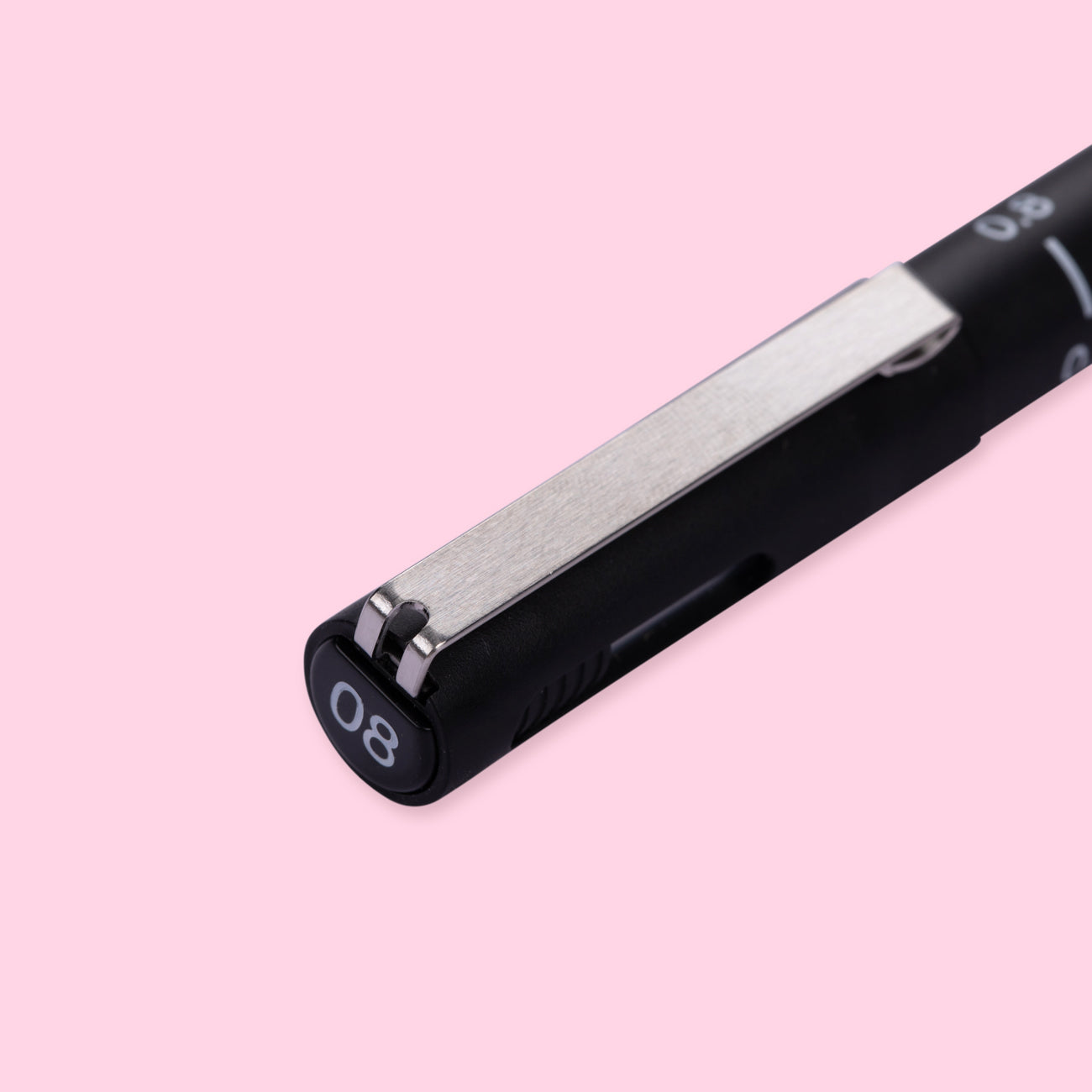 Uni Pin Pen - Pigment Ink - Size 08 - 0.8 mm - Black