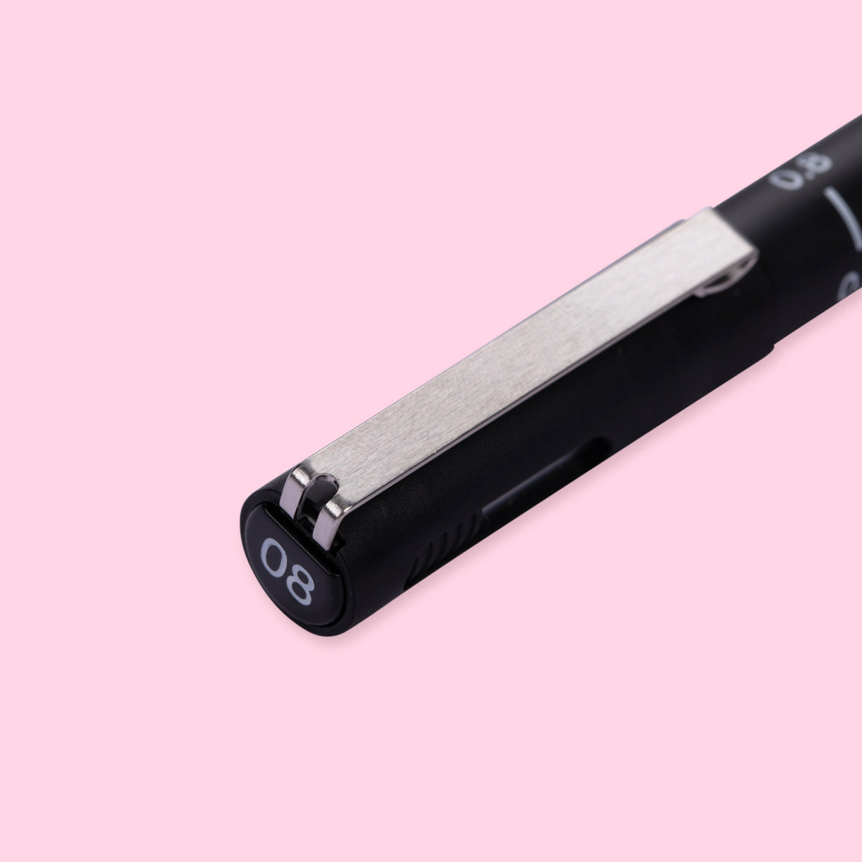 Pin Style Pen Uni Pin Pen - Pigment Ink - Size 08 - 0.8 mm - Black – Stationery Pal