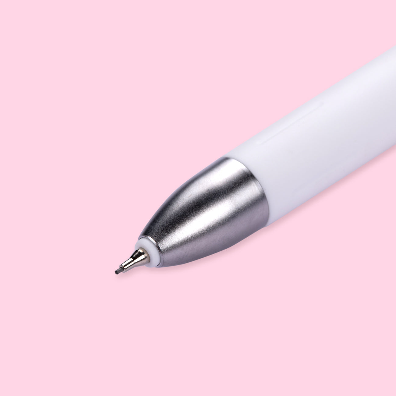 Zebra bLen 2+S 2 Color Ballpoint Multi Pen And Pencil - White - 0.7 mm + 0.5 mm