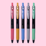 Zebra Sarasa Deco Shine Metallic Pen - 0.5mm -  5 Color Set