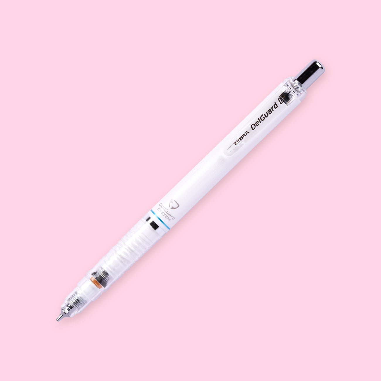 Zebra DelGuard Mechanical Pencil, 0.5 mm, Unbreakable Lead, Black