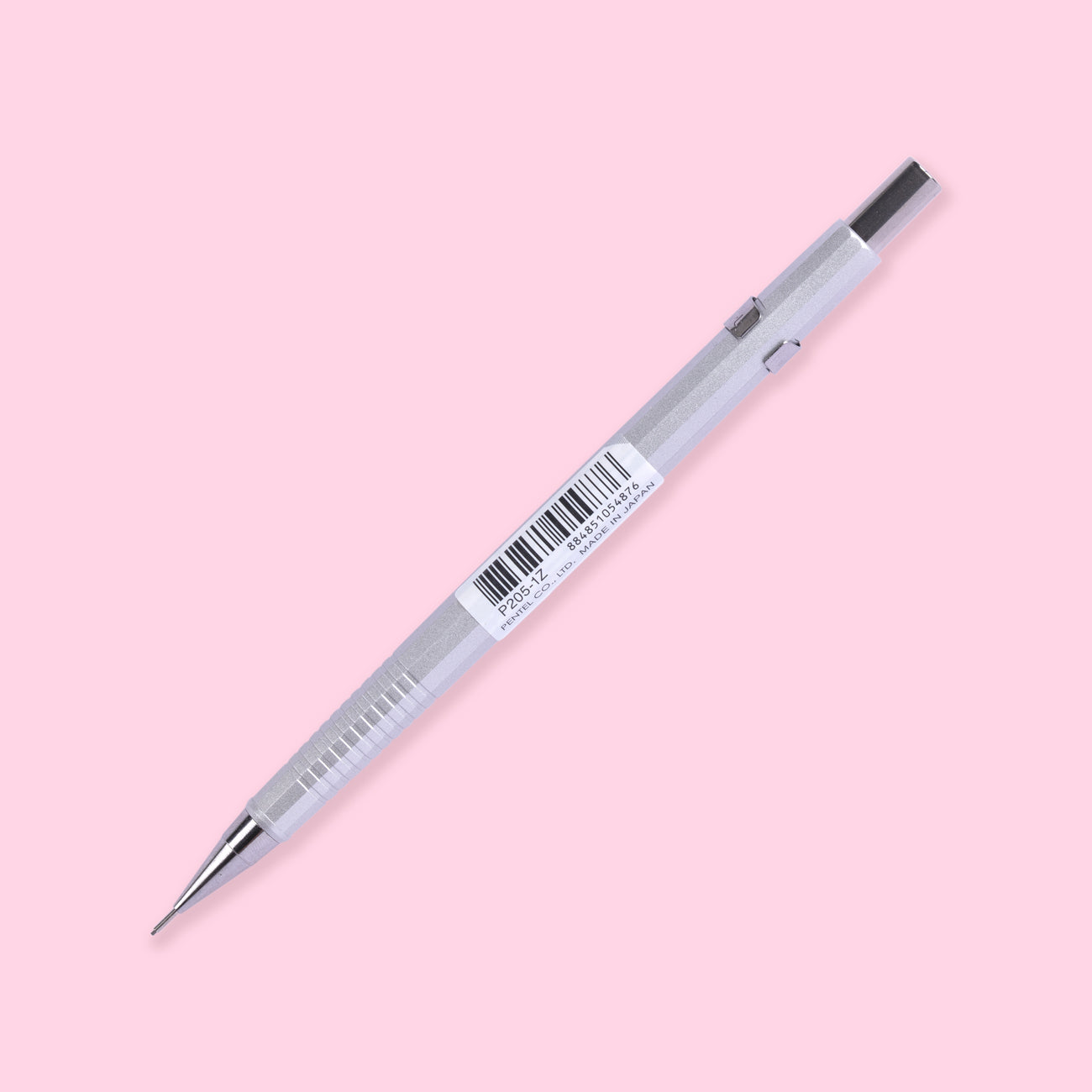 Pentel Limited Edition P205 Mechanical Pencil - 0.5 mm - Silver